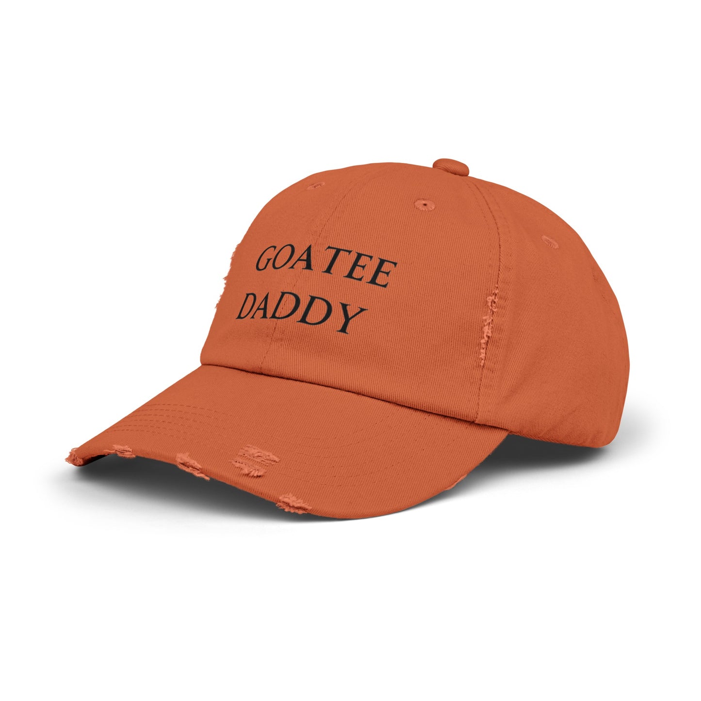 Goatee Daddy Distressed Cap