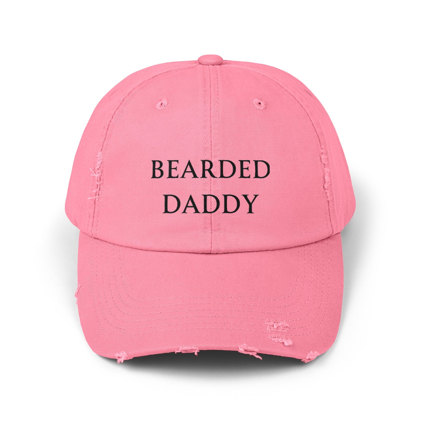 Bearded Daddy Distressed Cap