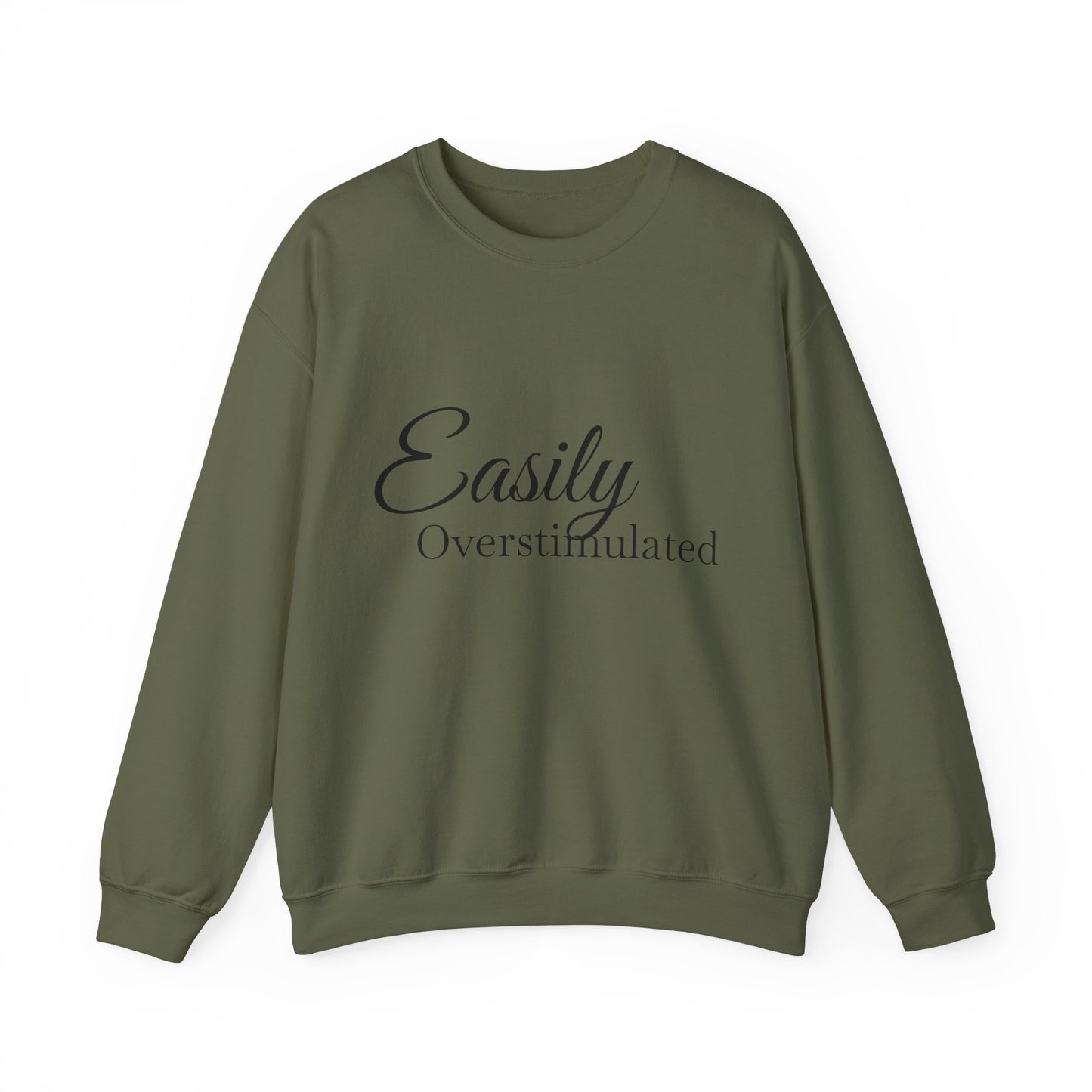 Easily Overstimulated Crewneck Sweatshirt