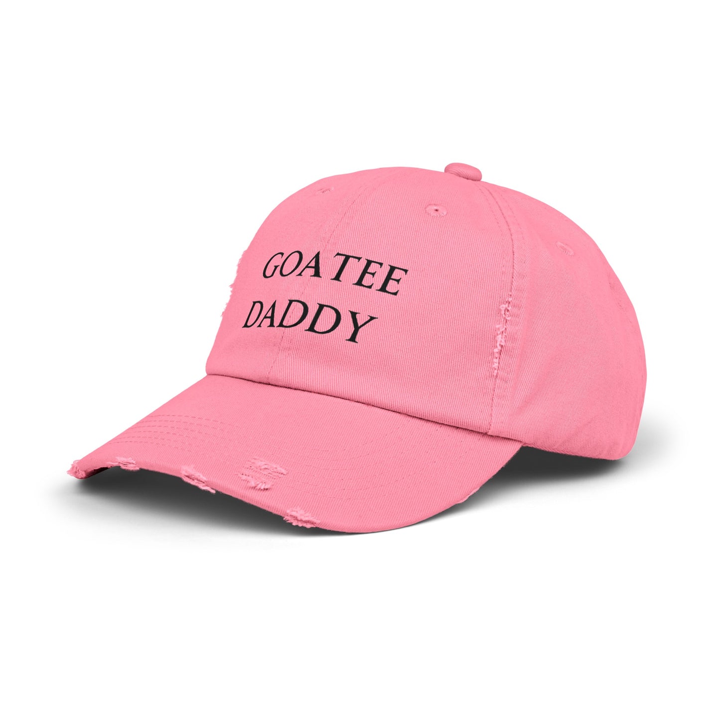 Goatee Daddy Distressed Cap