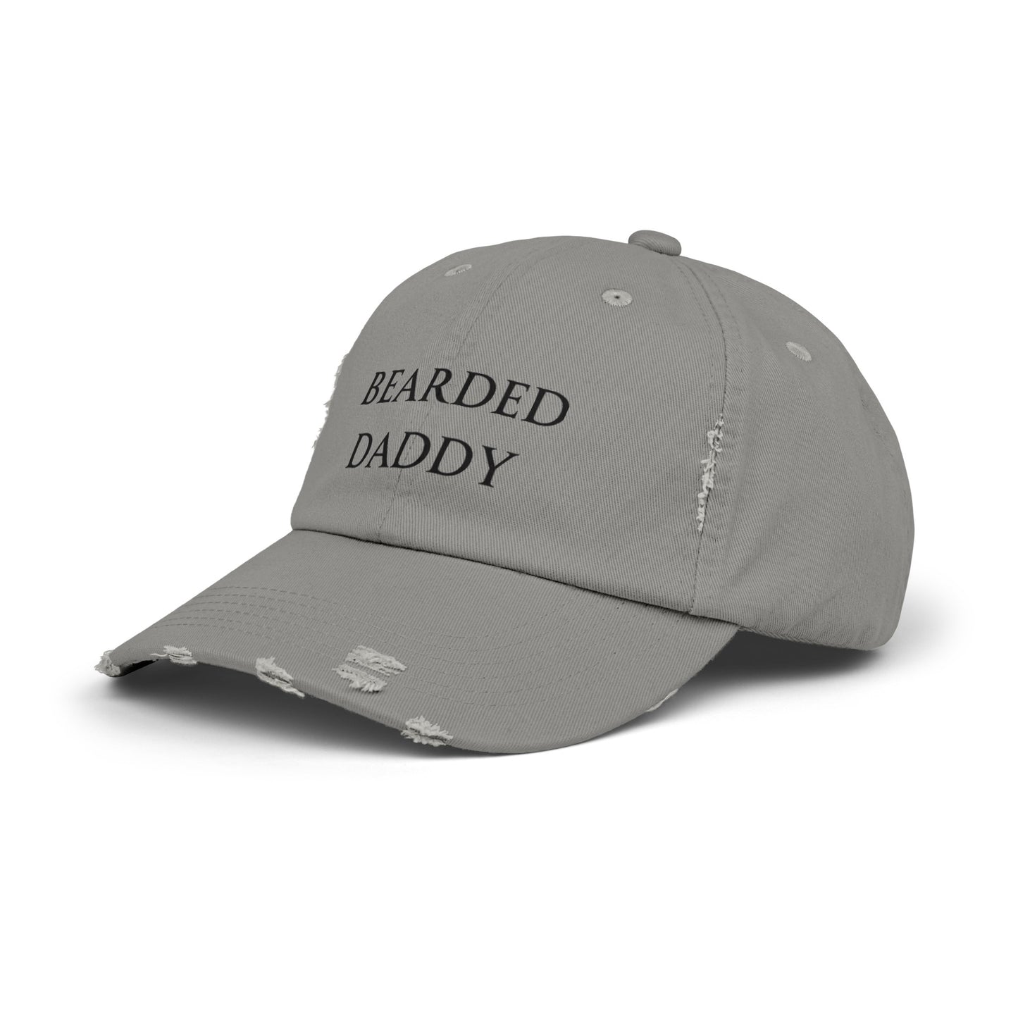 Bearded Daddy Distressed Cap