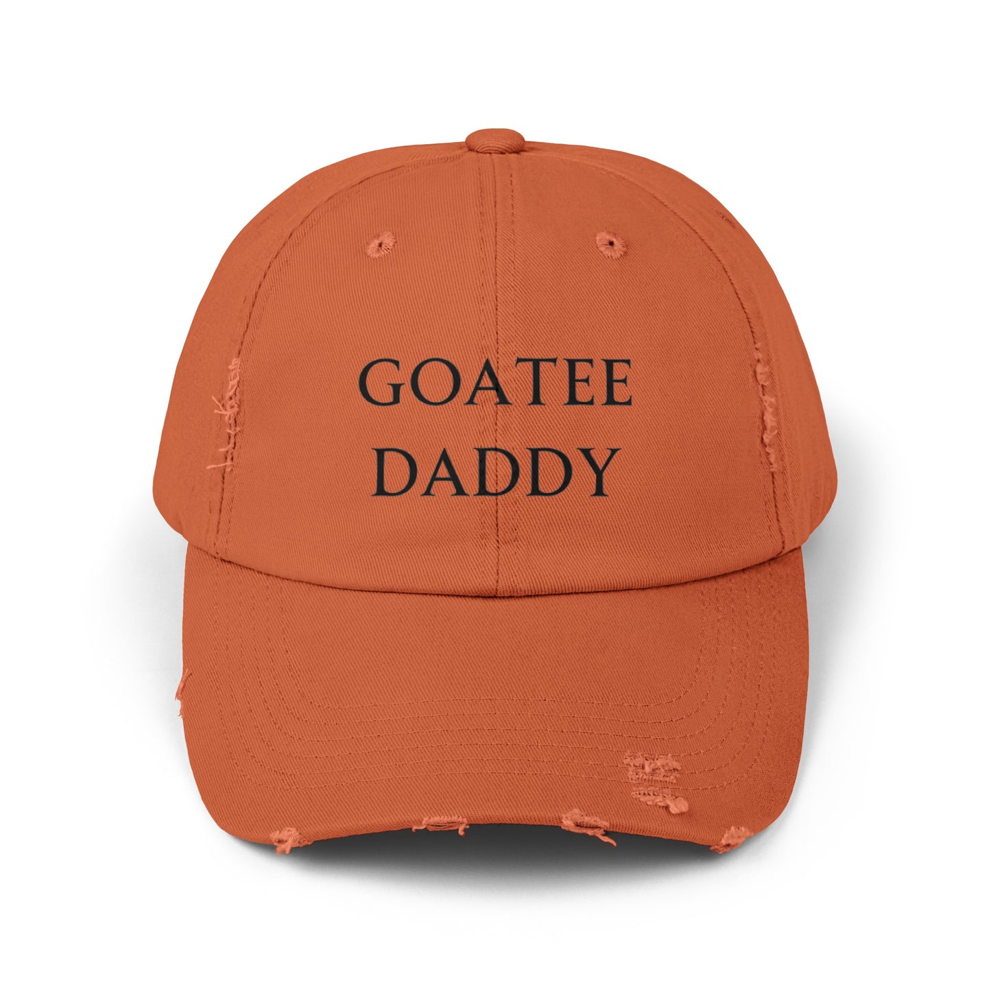 Goatee Daddy Distressed Cap