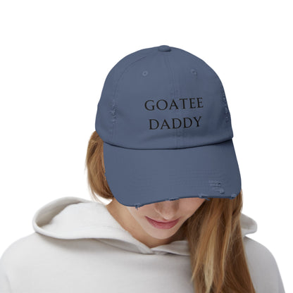 Goatee Daddy Distressed Cap