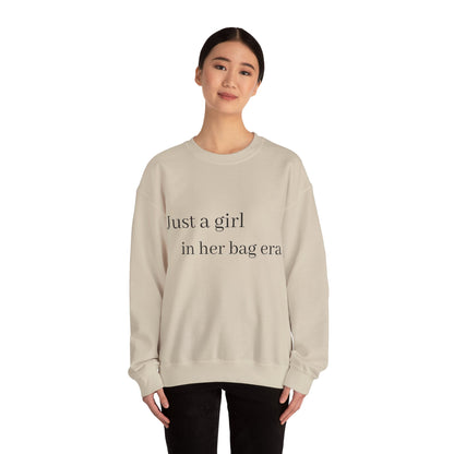 Just a girl Crewneck Sweatshirt