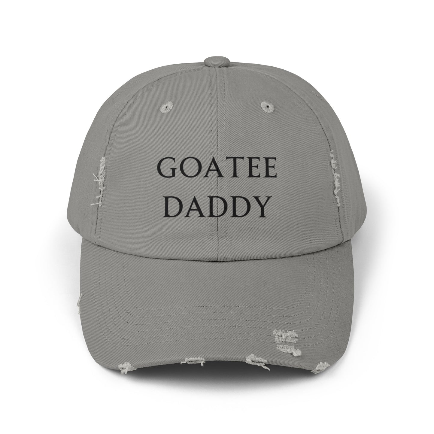 Goatee Daddy Distressed Cap