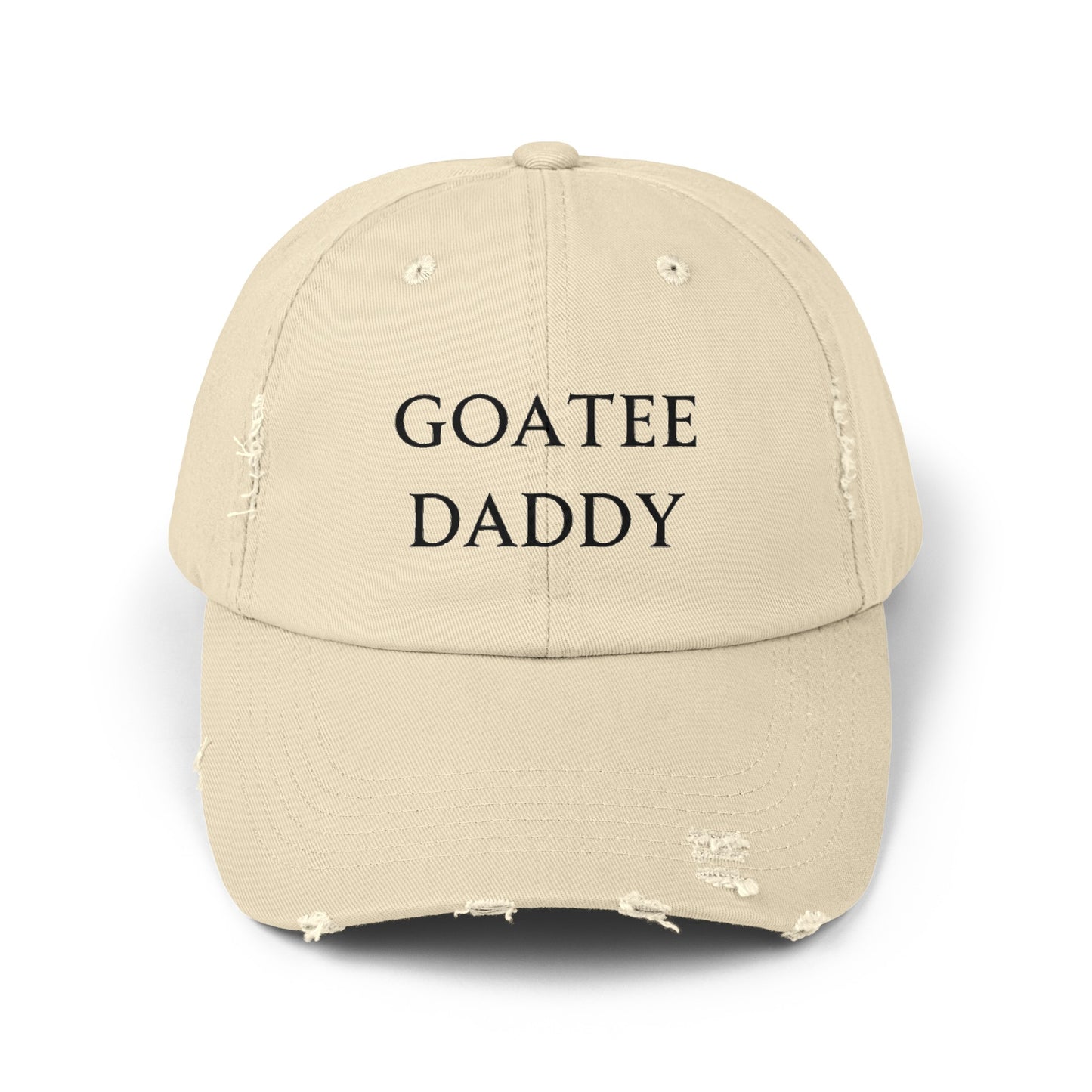 Goatee Daddy Distressed Cap