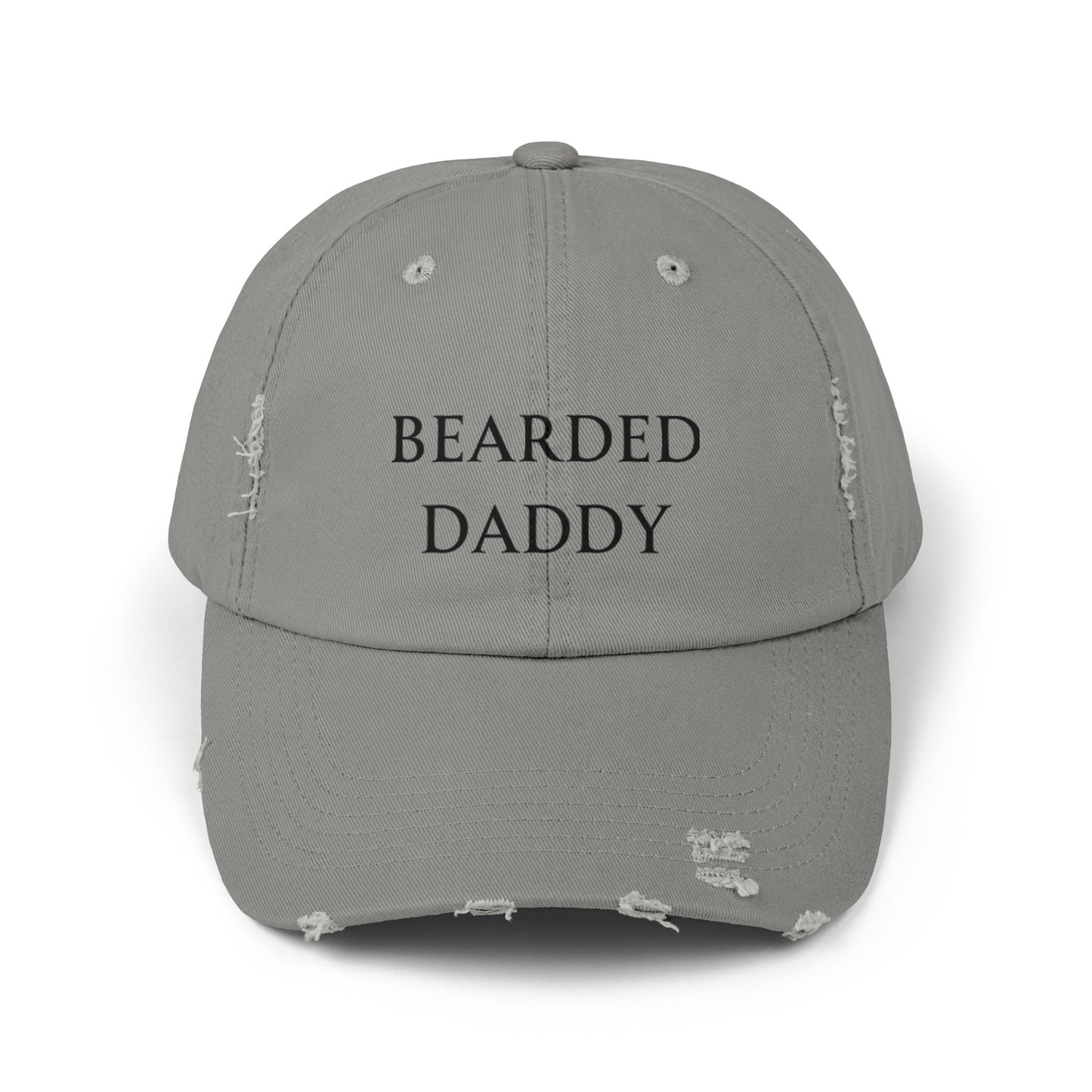 Bearded Daddy Distressed Cap