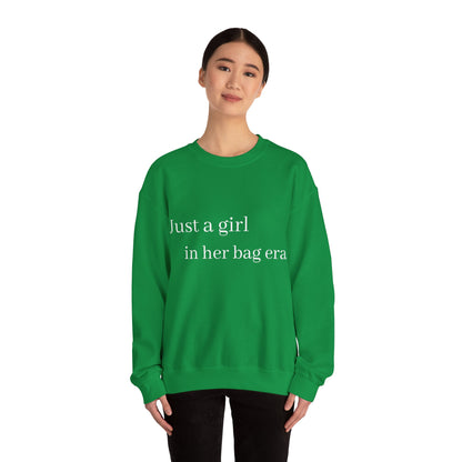 Just a girl Crewneck Sweatshirt