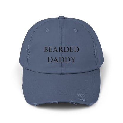 Bearded Daddy Distressed Cap