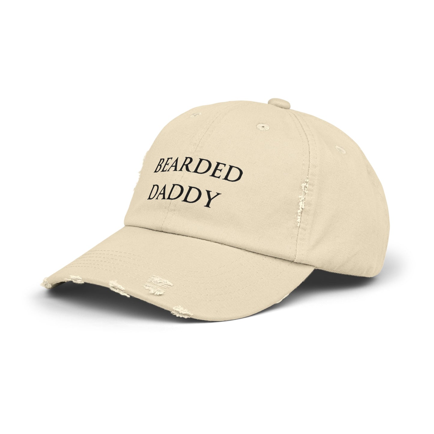 Bearded Daddy Distressed Cap