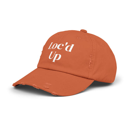 Loc'd Up Distressed Cap