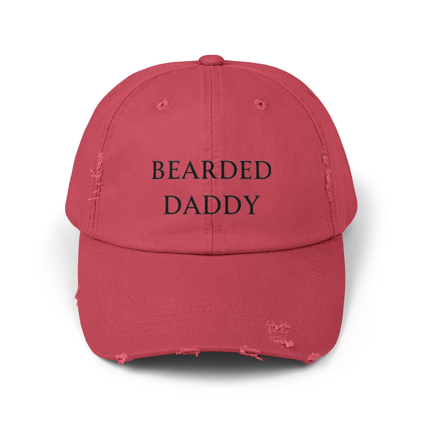 Bearded Daddy Distressed Cap