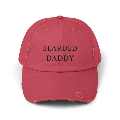 Bearded Daddy Distressed Cap