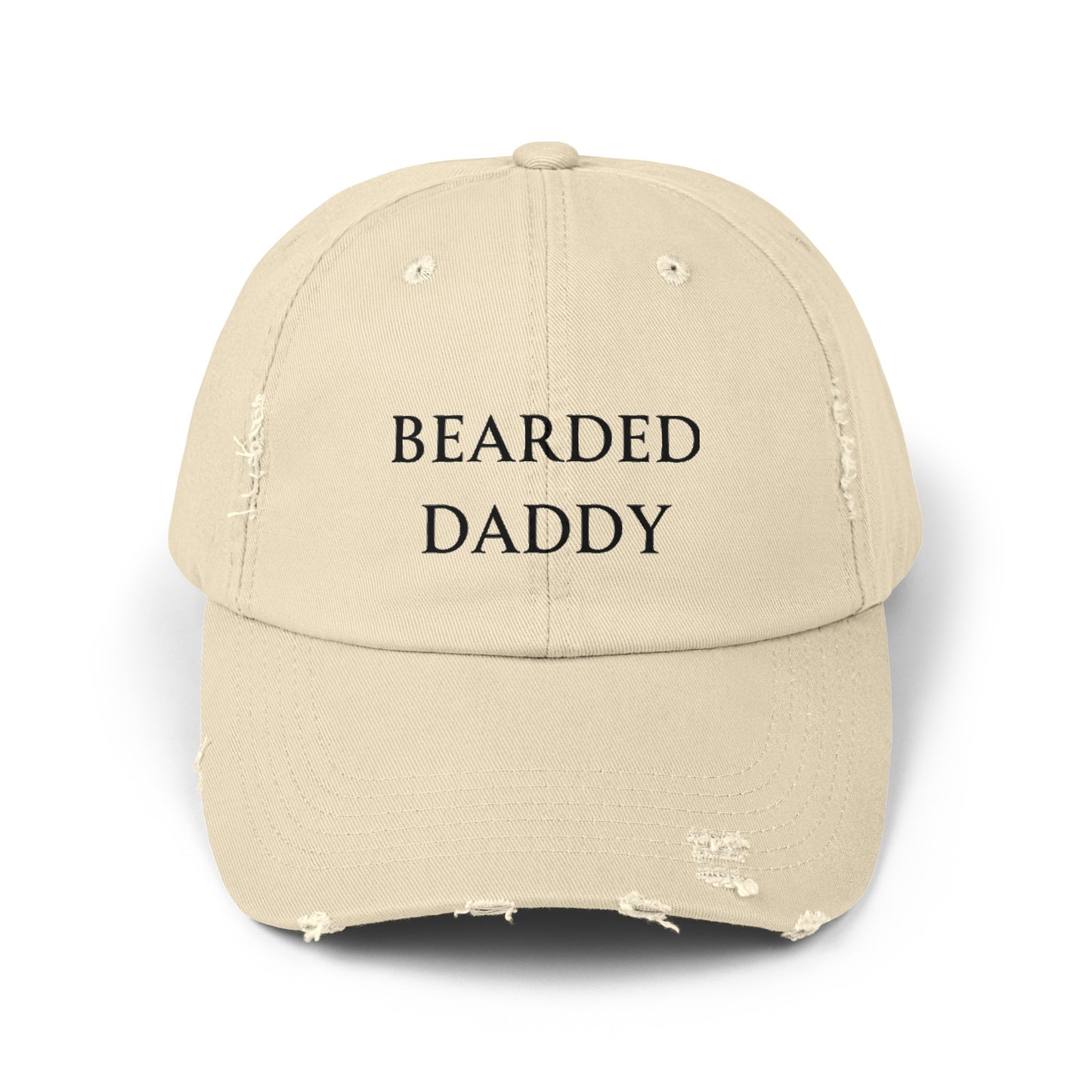 Bearded Daddy Distressed Cap